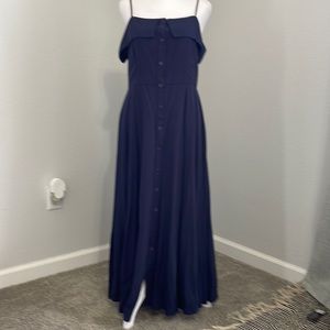 Navy blue Midi dress